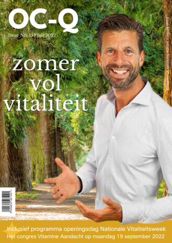  OC Q Magazine Juli 2022 nummer 15 Coverfoto Klaas Koster initiator Nationale Vitaliteitsweek