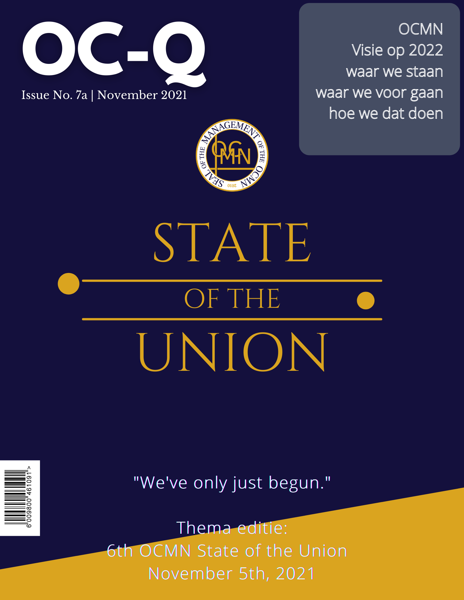 cover ocmn oc q magazine november 2021 - 6th OCMN State of the Union