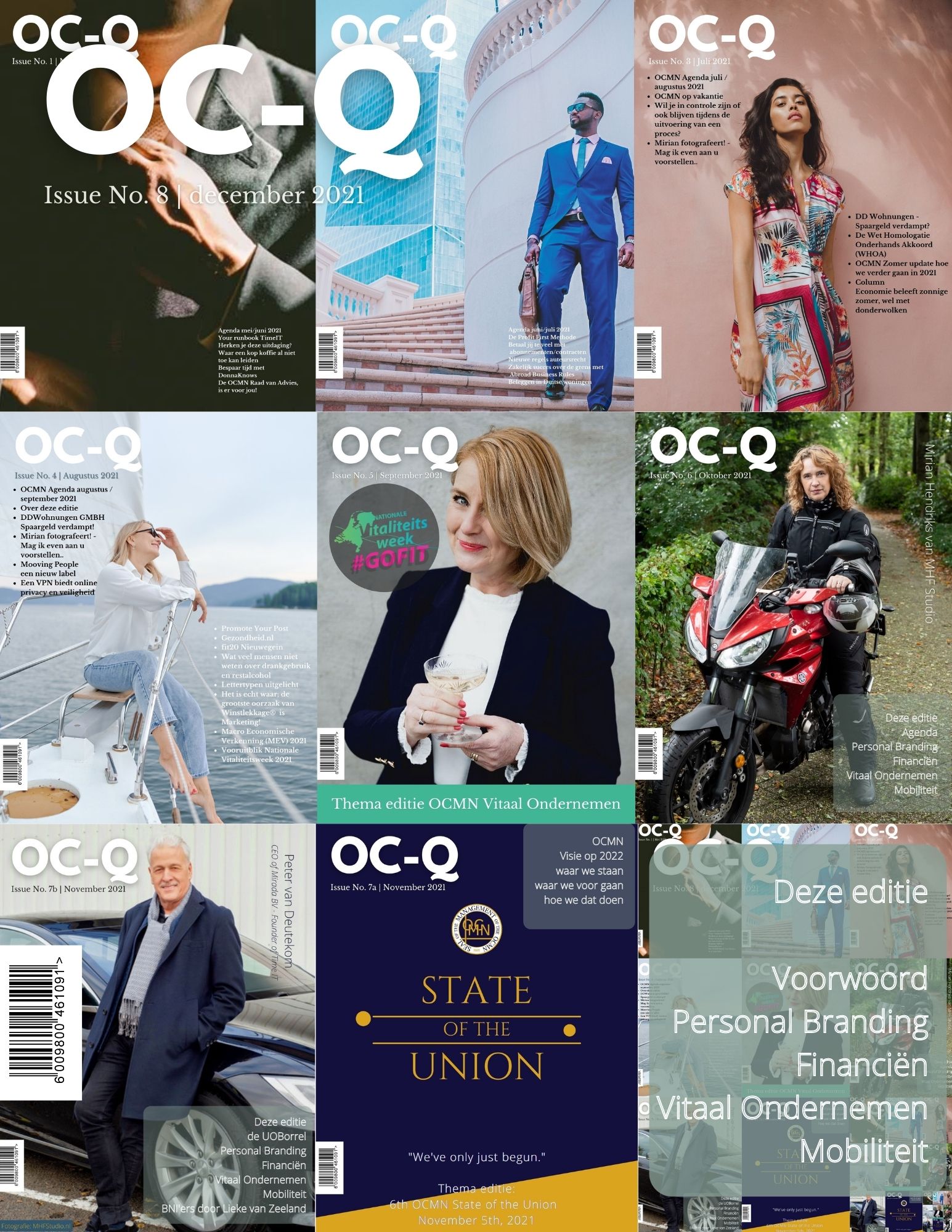 cover ocmn oc q magazine december met overzicht van alle covers in 2021