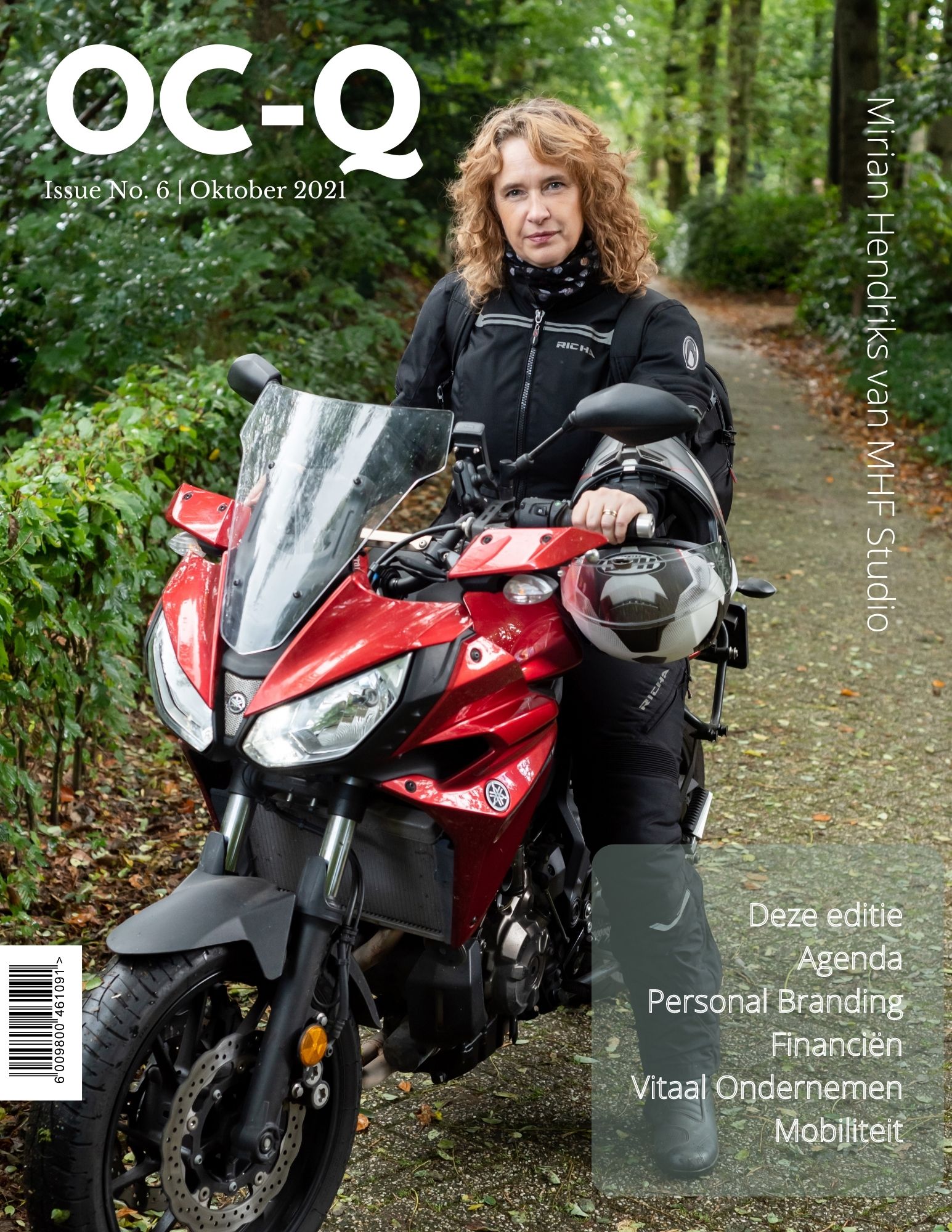 cover ocmn oc q magazine oktober 2021  - Mirian Hendriks