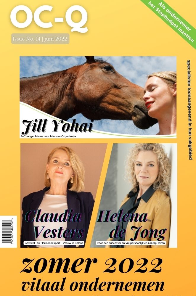  OC Q Magazine juni 2022 met Claudia Vester - Jill Yohai - Helena de Jong - Vitaal Ondernemen