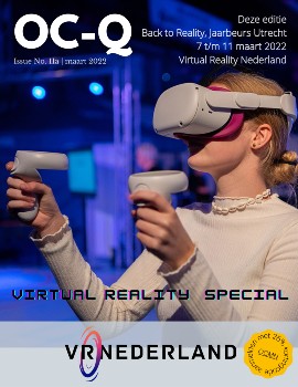 Cover OC-Q Magazine Virtual Reality Special Maart 2022
