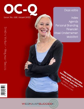Simone Verlaan op de cover van ocmn oc q magazine maart 2022