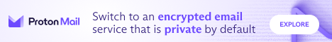 Advertentie ProtonMail encrypted email service that is private by default
